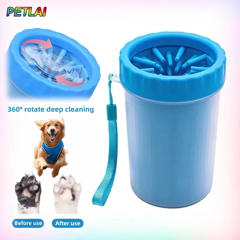 Dog Paw Cleaner - Dog Paw Cleaner Foot Rotate Deep