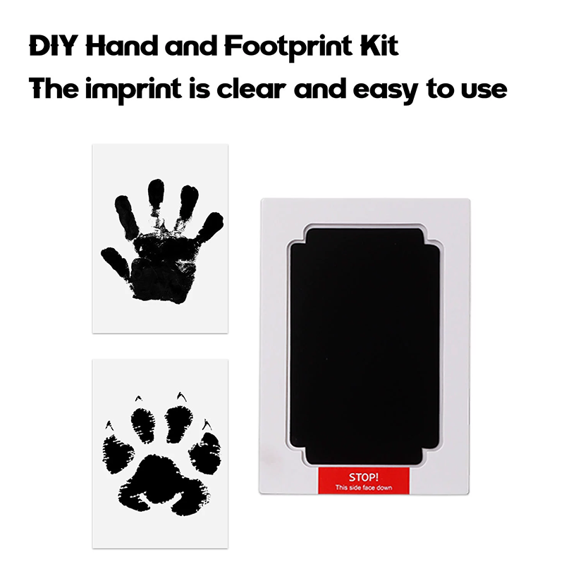 Dog Paw Cleaner - Non Toxic Baby Hand Footprint Ink