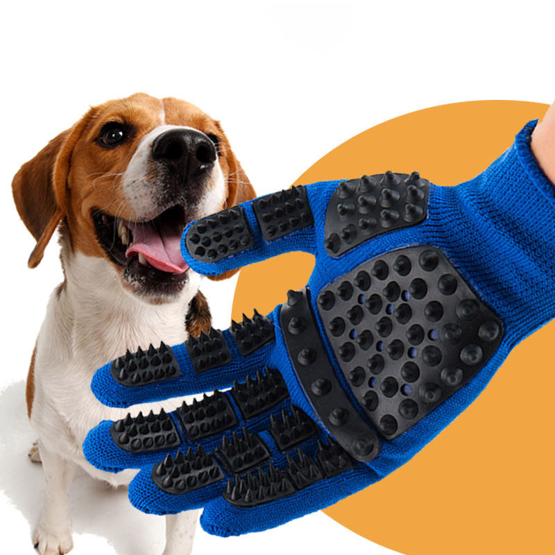 Cat Grooming Glove Dog Massage - огляд і ціна Pet Supplies Grooming Hours