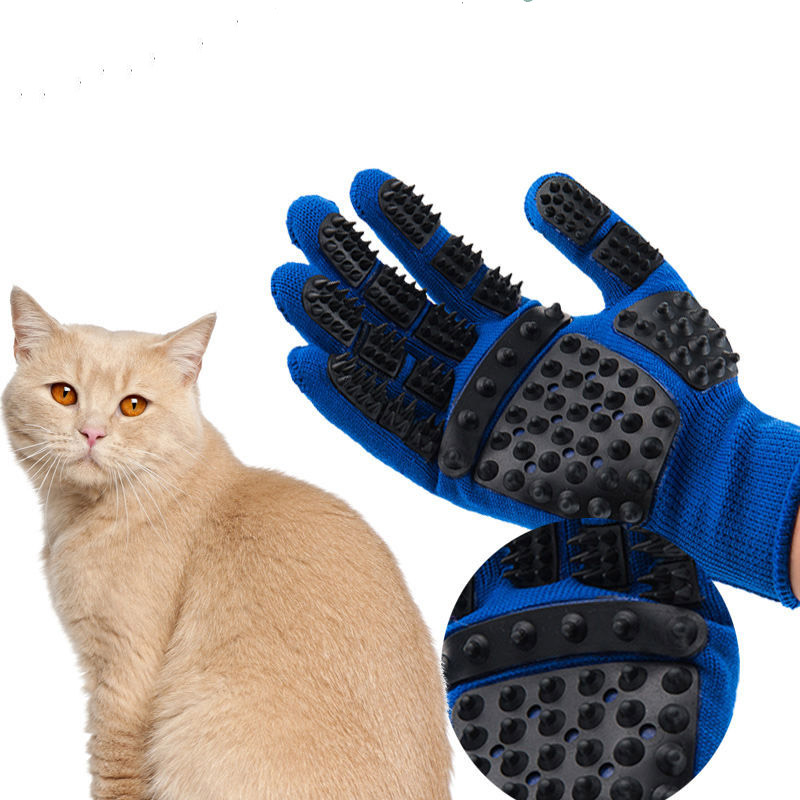 Cat Grooming Glove Dog Massage - огляд і ціна Pet Supplies Grooming Hours