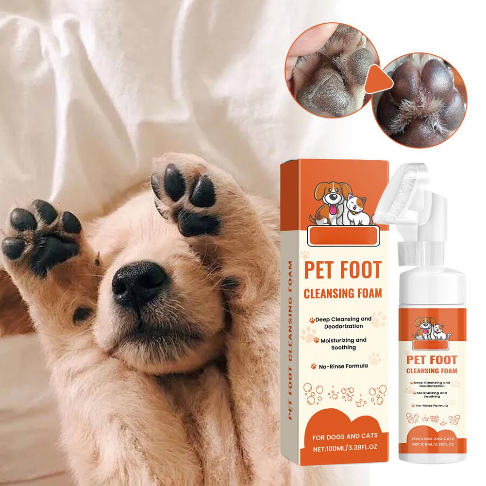 Foot Foam Cleaner Gentle Clean - огляд і ціна Dog Paw Cleaner