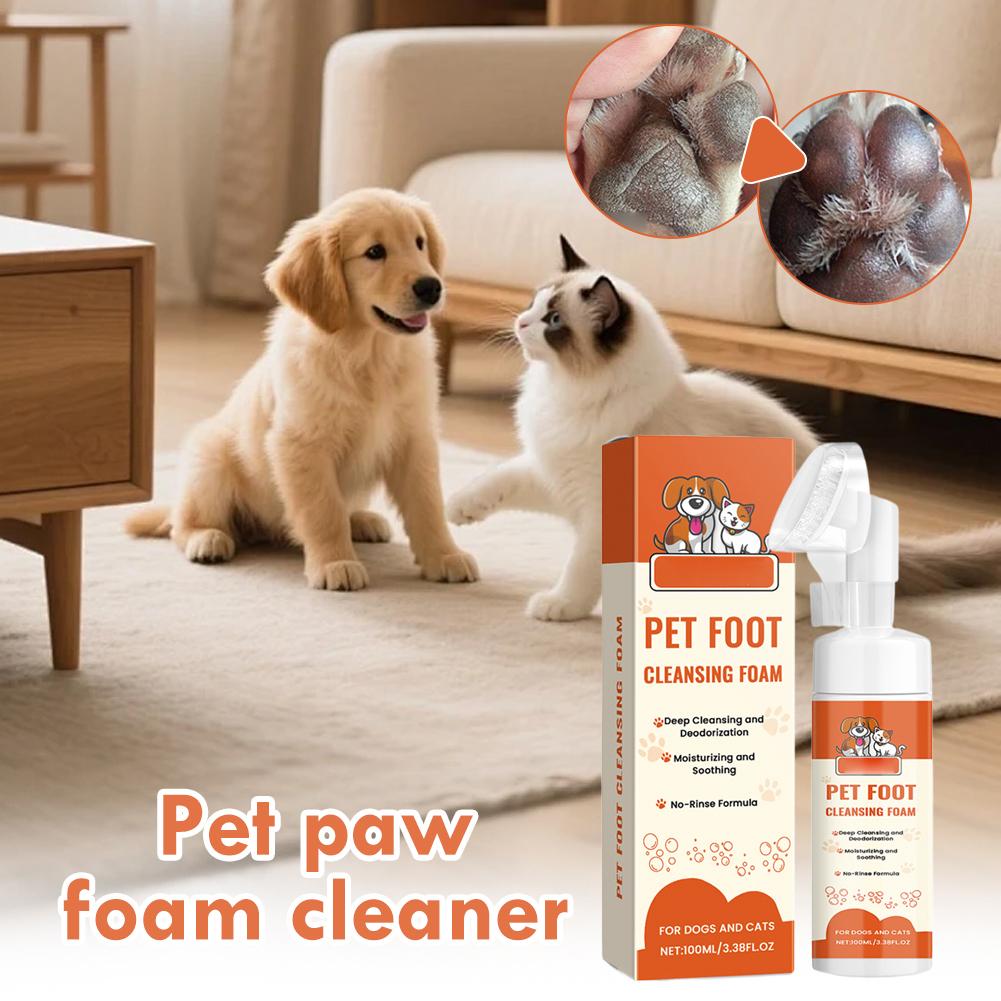 Foot Foam Cleaner Gentle Clean - огляд і ціна Dog Paw Cleaner