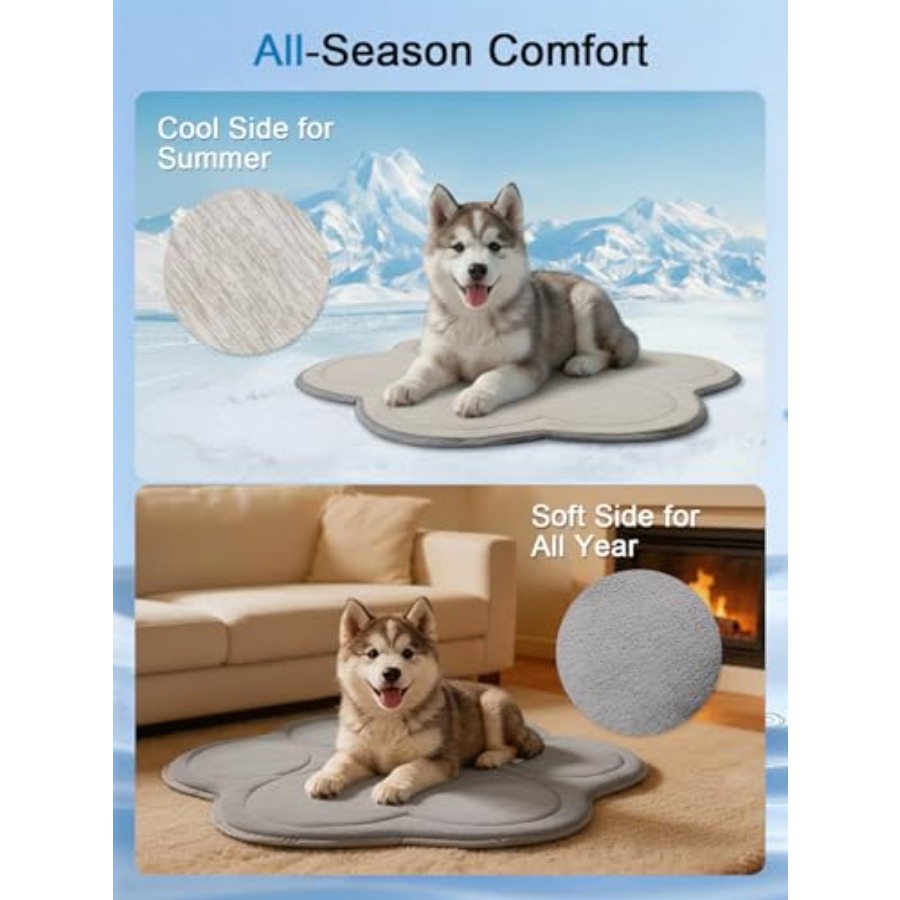 Dog Cooling Mat,  Instant Cool - огляд і ціна Dog Cooling Mat