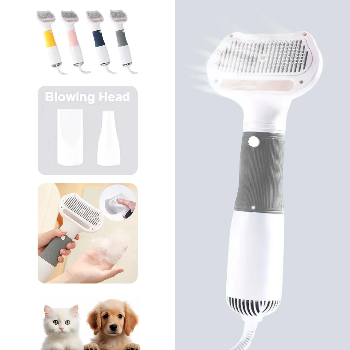 3 in 1 Dog's Dryer Pet Groomin - огляд і ціна Pet Supplies Grooming Hours