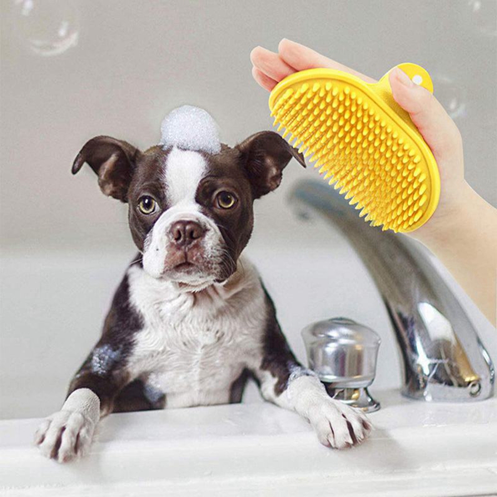 Pet Cleaning Brush Dog Cats Ba - огляд і ціна Pet Supplies Dropshipping