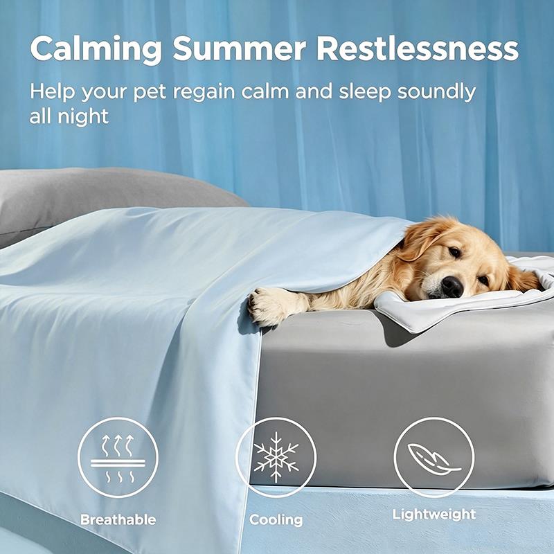 Summer Cooling Thin Blanket Fo - огляд і ціна Dog Cooling Mat