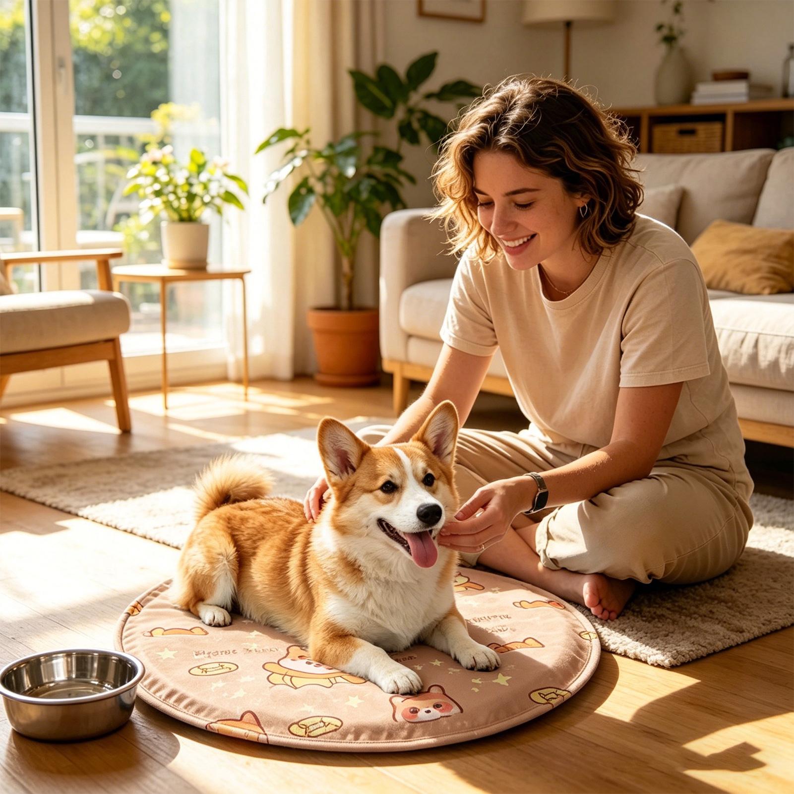 Dog Cooling Gel Mat Comfortabl - огляд і ціна Dog Cooling Mat
