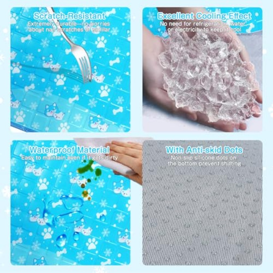 Dog Cooling Mat, Pet Cooling M - огляд і ціна Dog Cooling Mat