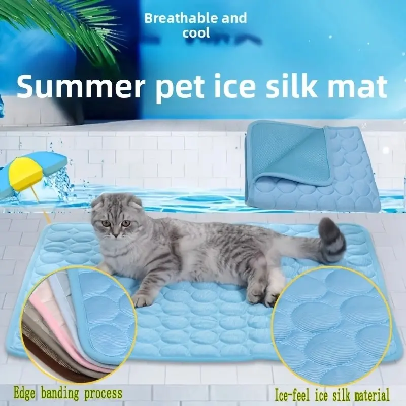Pet Summer Ice Silk Cooling Pa - огляд і ціна Dog Cooling Mat
