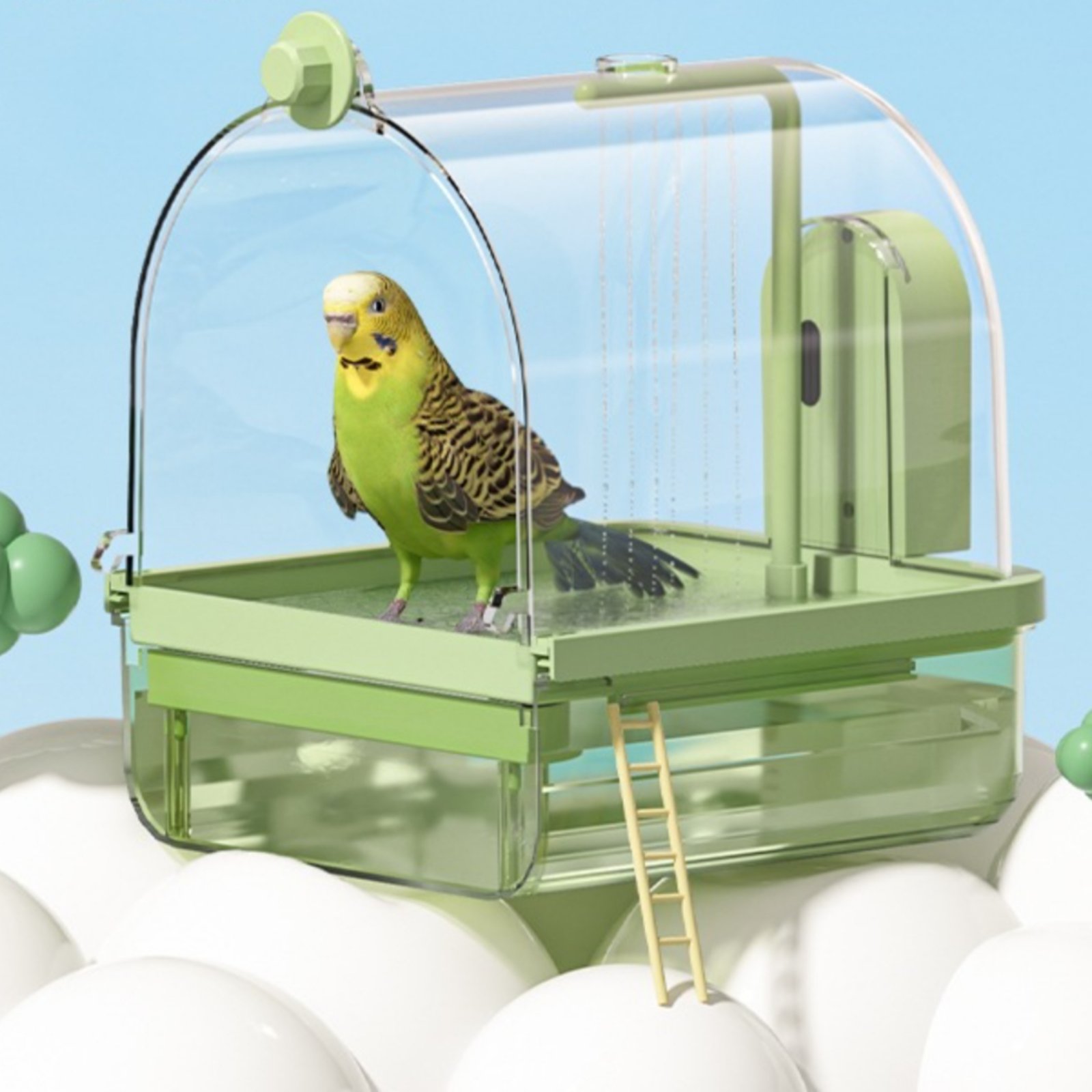 Automatic Bird Bath Wireless S - огляд і ціна Pet Supplies Usa