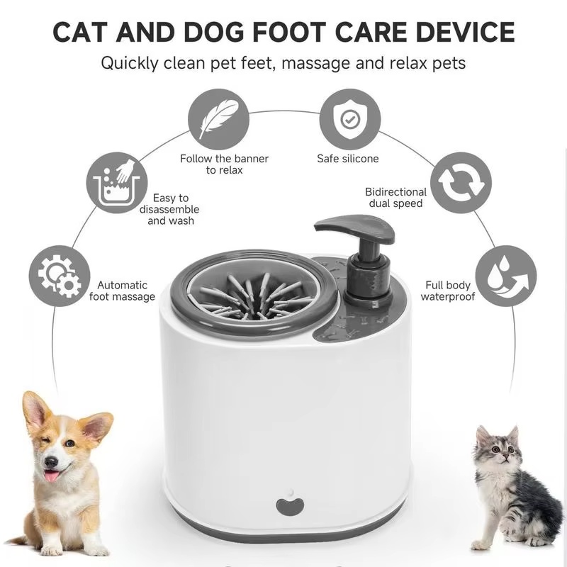 Pet Automatic Foot Washing Mac - огляд і ціна Dog Paw Cleaner