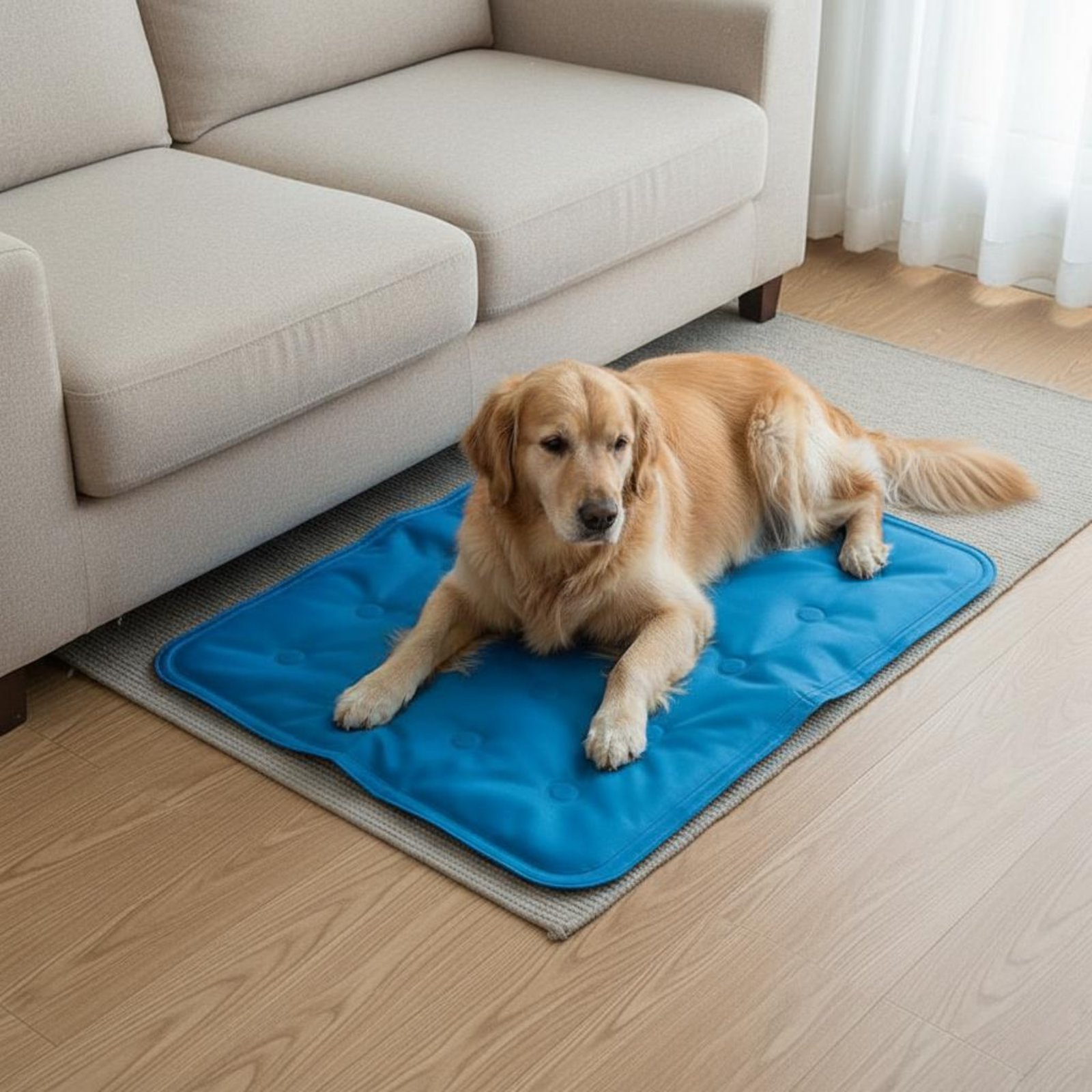 Pet Cooling Mat Gel Cooling Pa - огляд і ціна Dog Cooling Mat