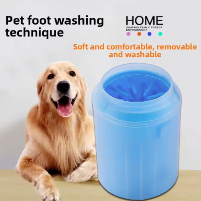 Dog Paw Cleaner Cup Soft Silic - огляд і ціна Pet Supplies Dropshipping