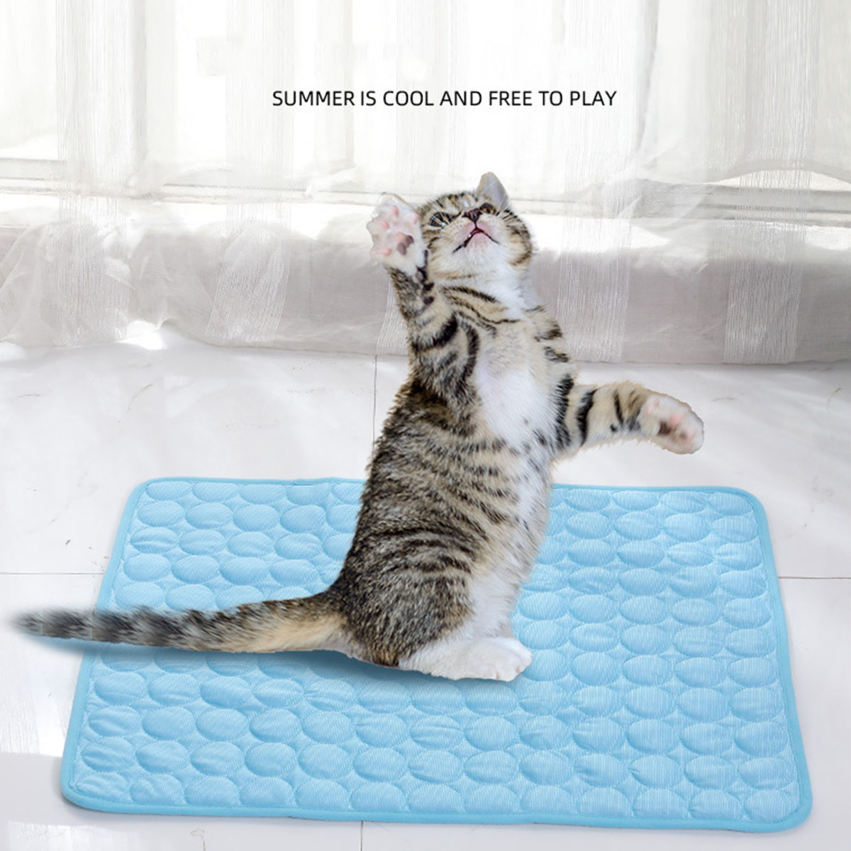 Pet Ice Mats Summer Cat Dog So - огляд і ціна Dog Cooling Mat