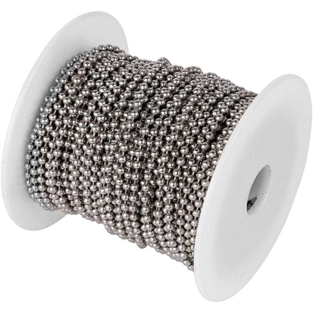 10m Stainless Steel Bead Ball  - огляд і ціна Pet Supplies Discount