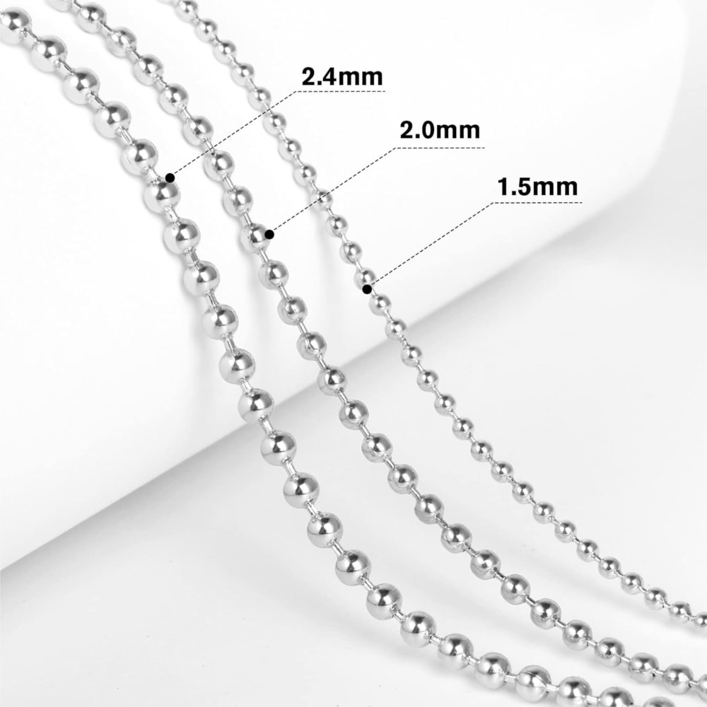 10m Stainless Steel Bead Ball  - огляд і ціна Pet Supplies Discount