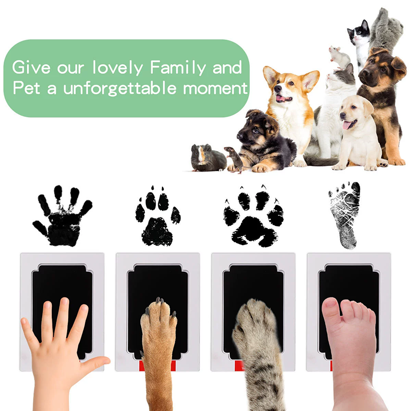 Non Toxic Baby Hand Footprint  - огляд і ціна Dog Paw Cleaner