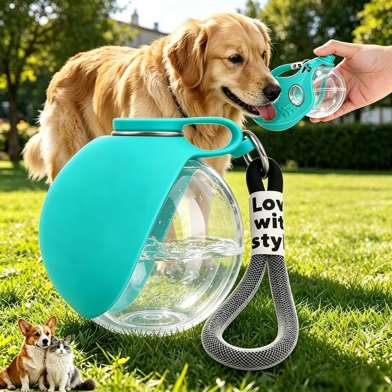 Dog Water Bottle Outdoor Trave - огляд і ціна Pet Supplies Dropshipping