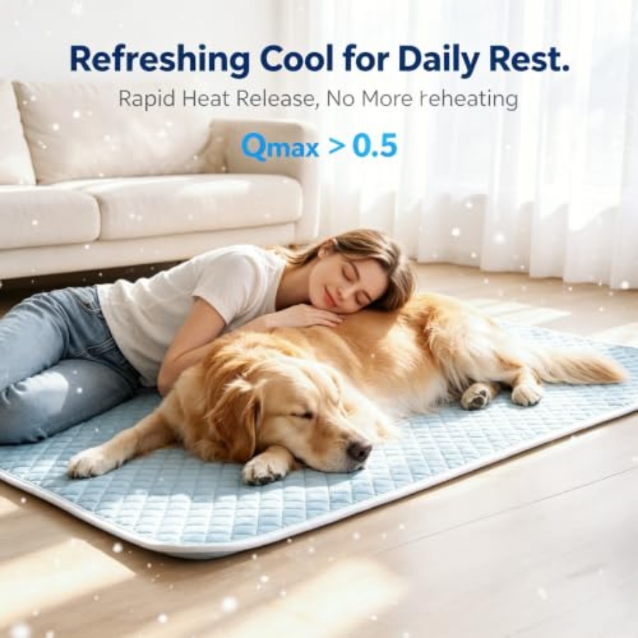 Dog Cooling Mat  Self Cooling  - огляд і ціна Dog Cooling Mat