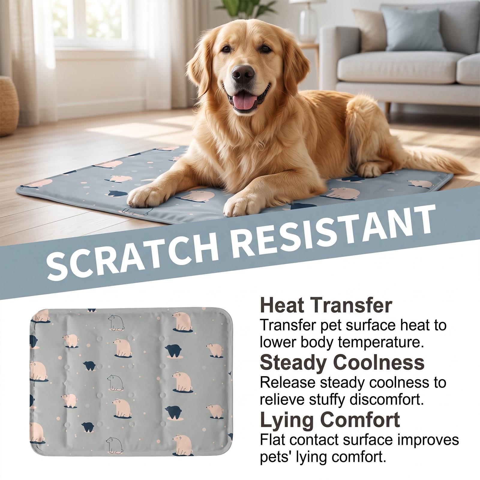 Dog Cooling Mat 15.8x11.8 Inch - огляд і ціна Dog Cooling Mat