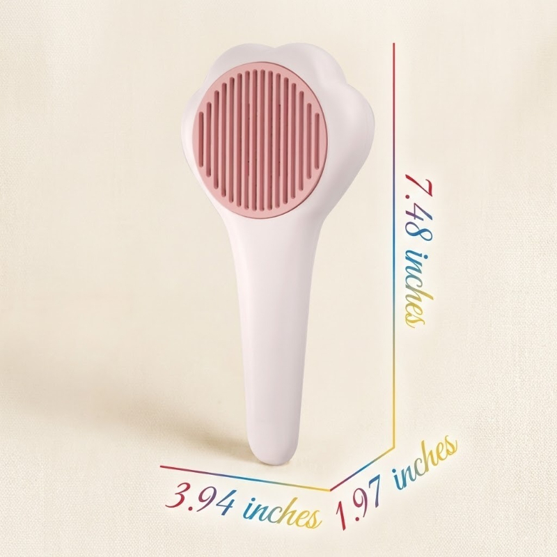 Cute Cat Paw Grooming Brush Pe - огляд і ціна Pet Supplies Dropshipping