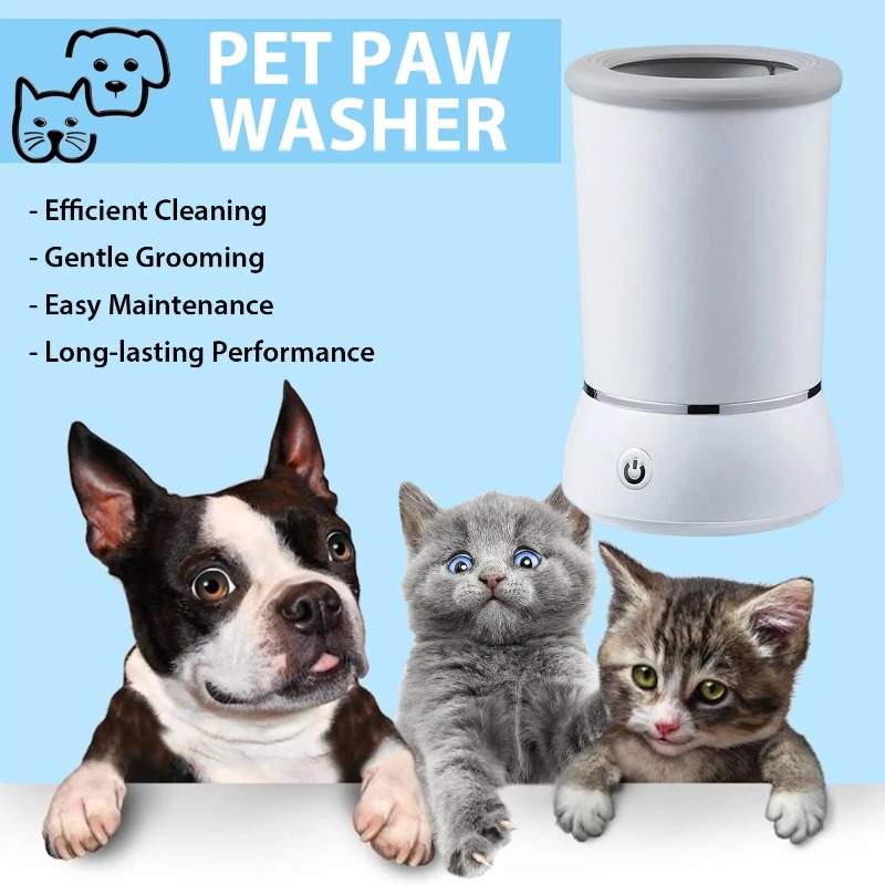 Electric Dog Paw Cleaner Autom - огляд і ціна Dog Paw Cleaner