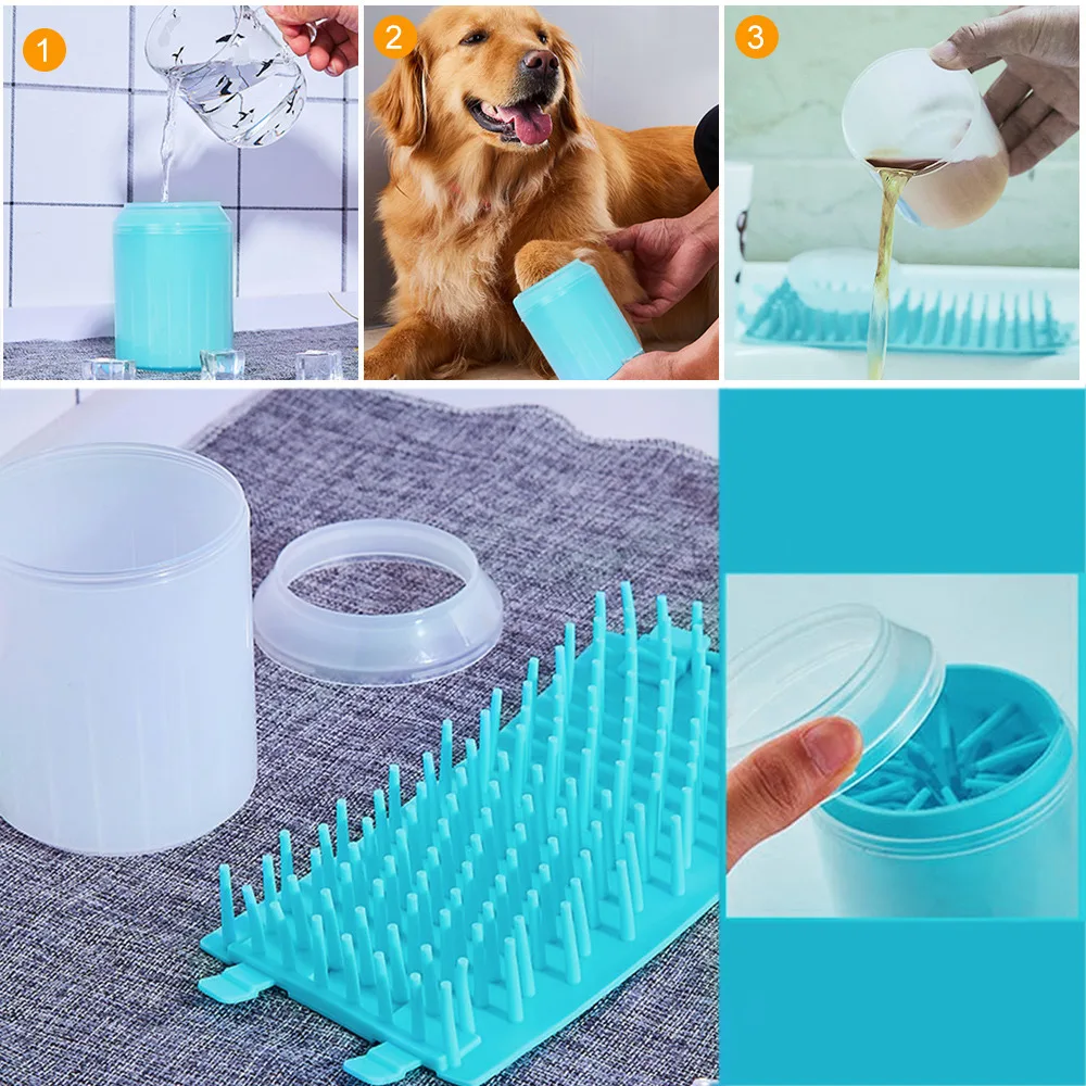 Paw Plunger Pet Paw Cleaner So - огляд і ціна Dog Paw Cleaner